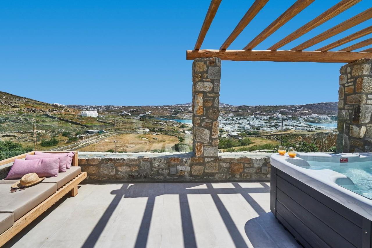 Due Mari Mykonos Otel Agios Ioannis Diakoftis Dış mekan fotoğraf