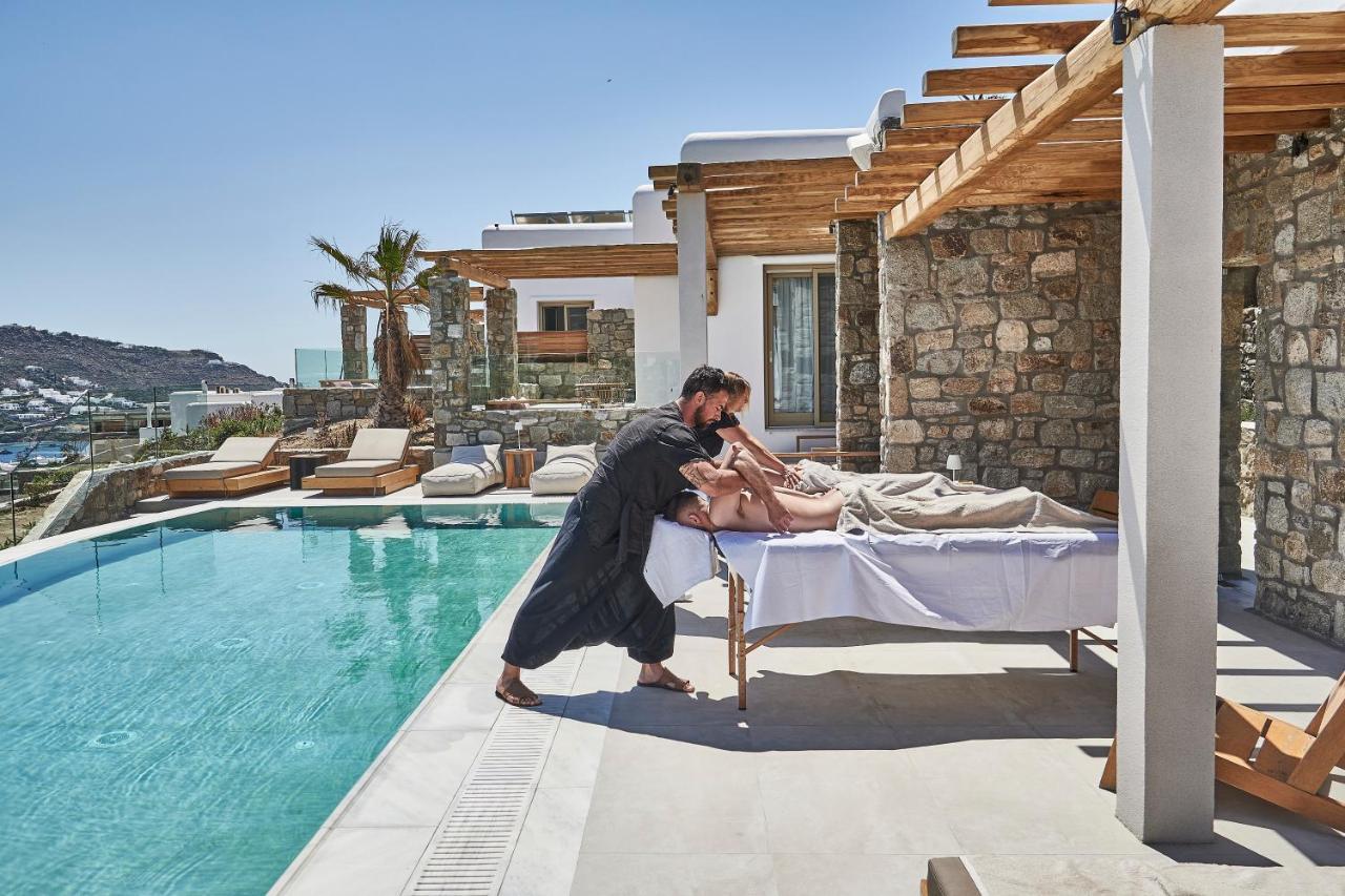 Due Mari Mykonos Otel Agios Ioannis Diakoftis Dış mekan fotoğraf