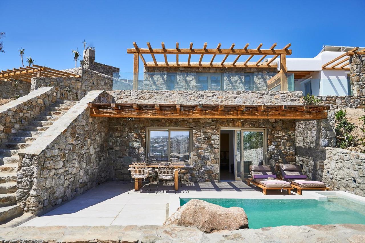 Due Mari Mykonos Otel Agios Ioannis Diakoftis Dış mekan fotoğraf