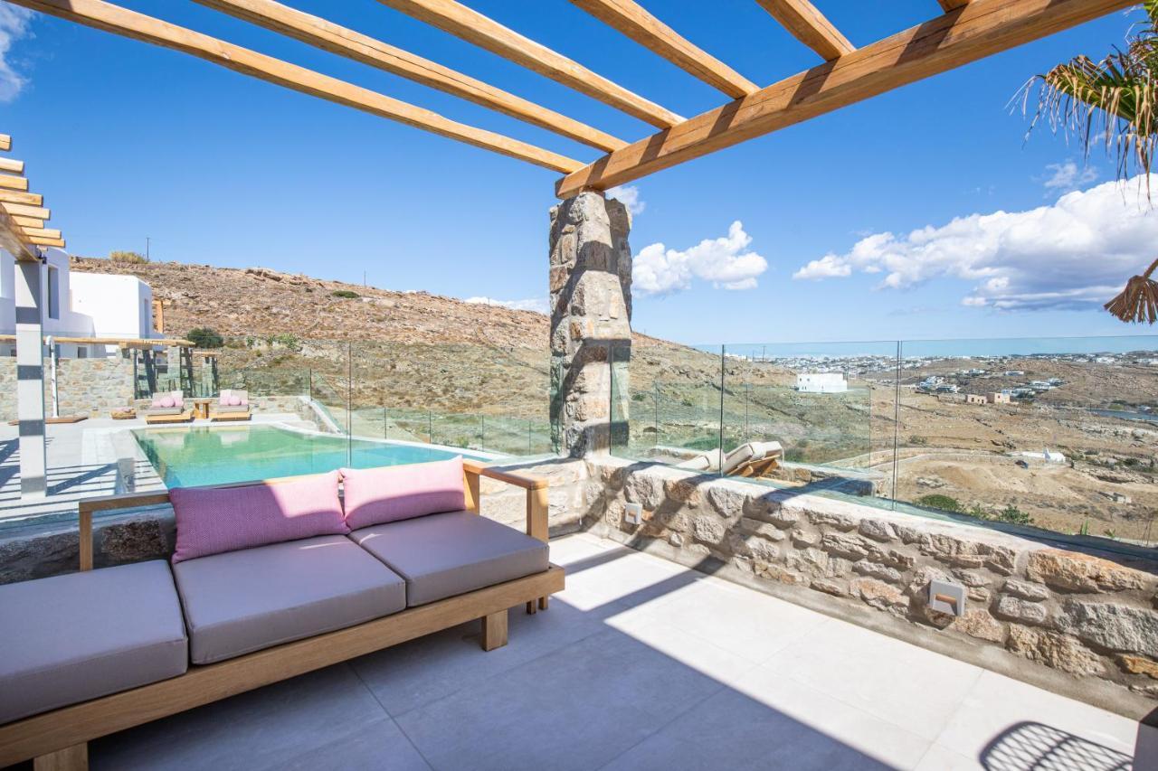 Due Mari Mykonos Otel Agios Ioannis Diakoftis Dış mekan fotoğraf