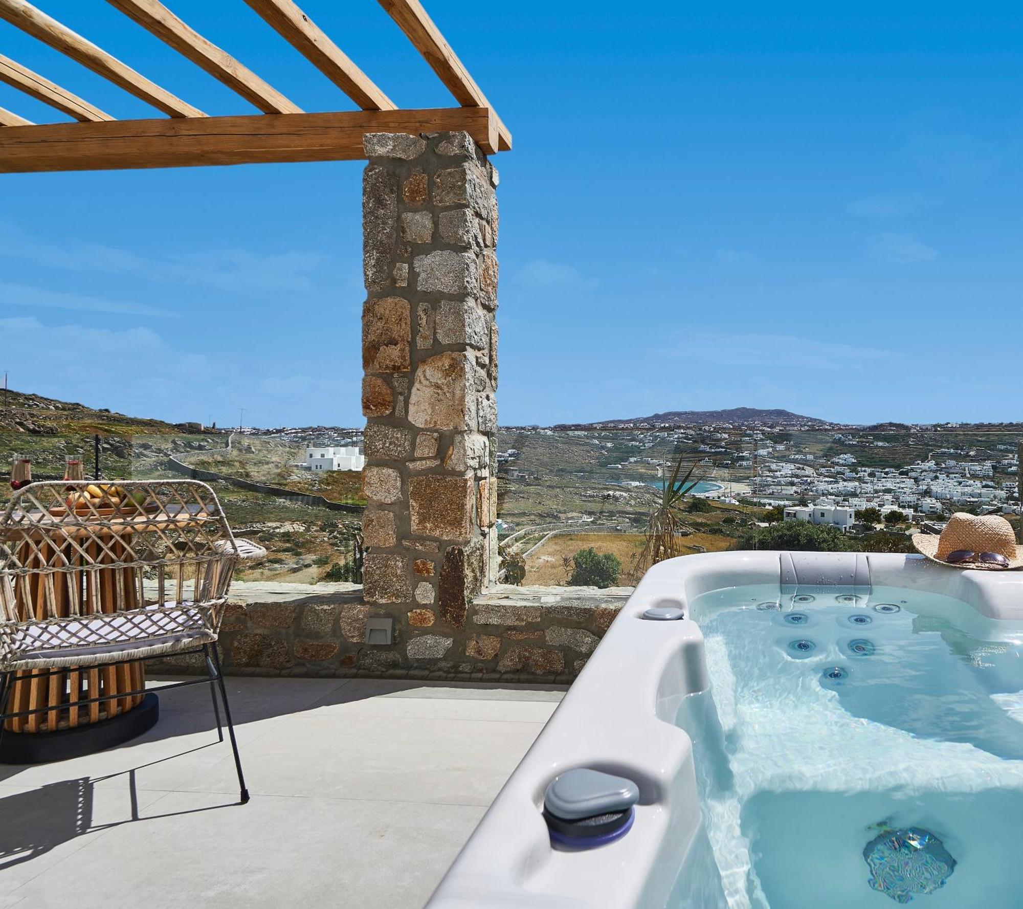 Due Mari Mykonos Otel Agios Ioannis Diakoftis Dış mekan fotoğraf